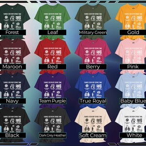 Things I Do in My Spare Time DnD Shirt, Funny Dungeons & Dragons Gamer Tee, Tabletop RPG Humor Gift for Players image 14