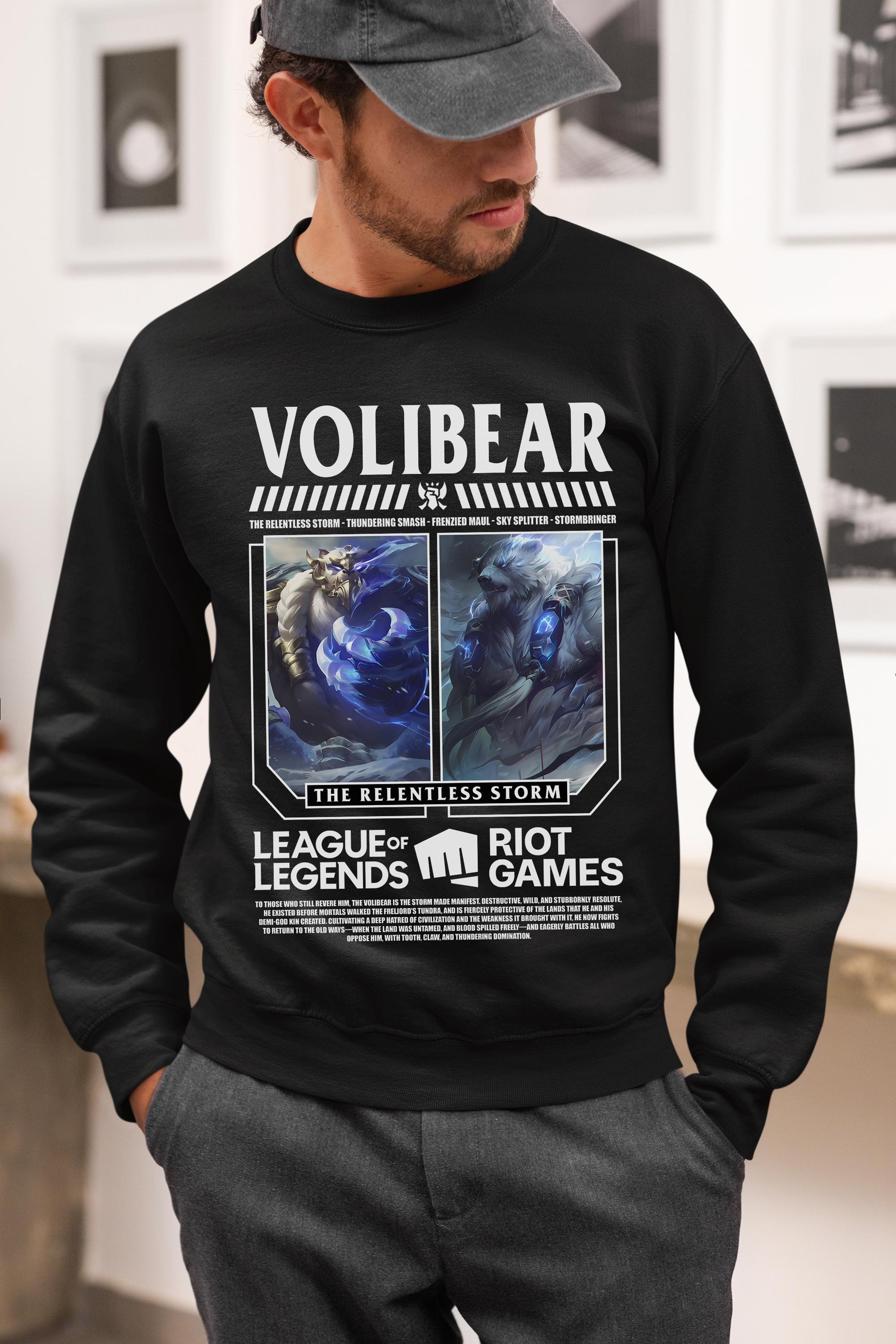 Volibear Sweatshirt | League of Legends Unisex Crewneck - Etsy