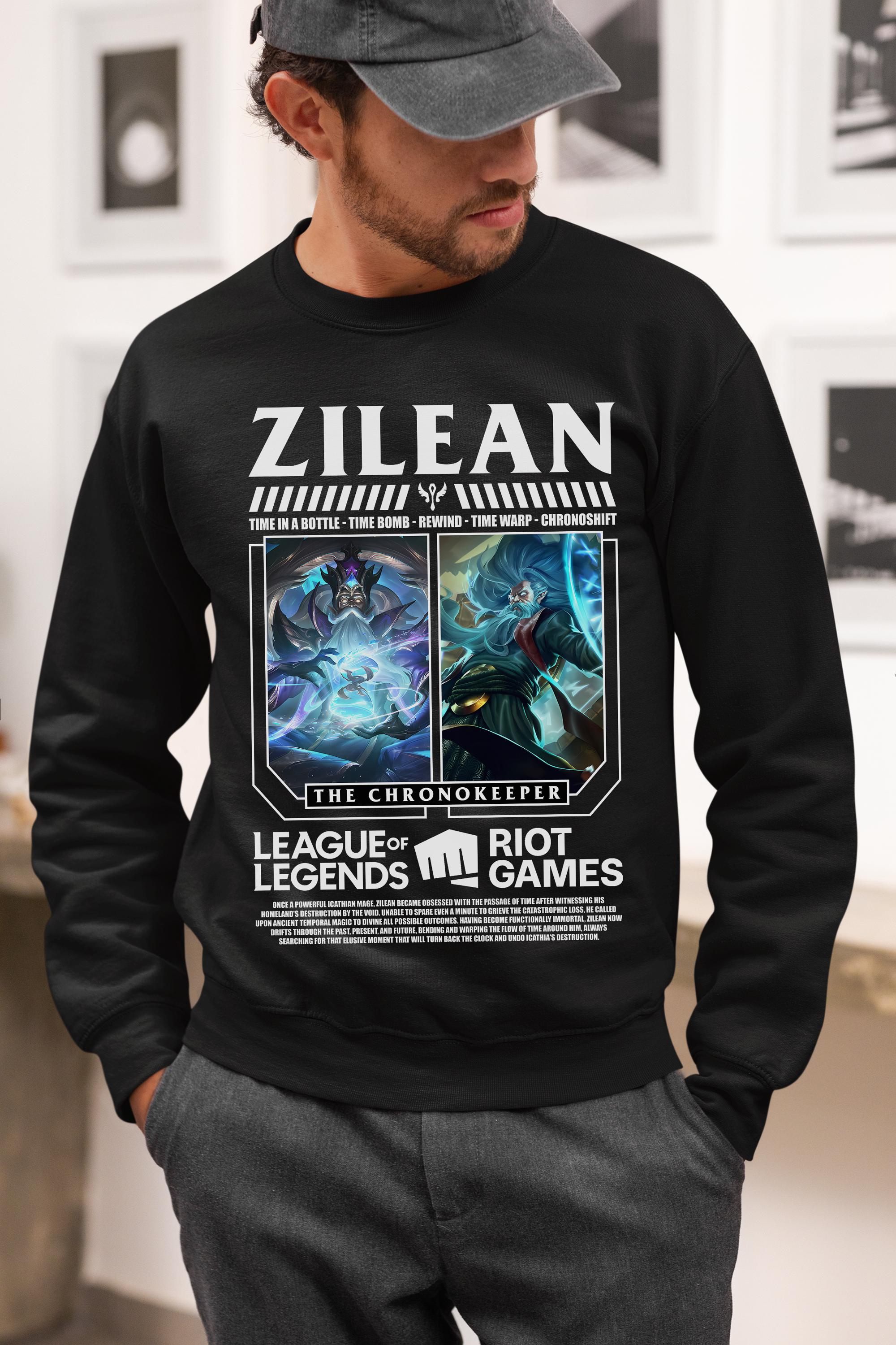 Zilean Sweatshirt | League of Legends Chronokeeper Crewneck - Etsy