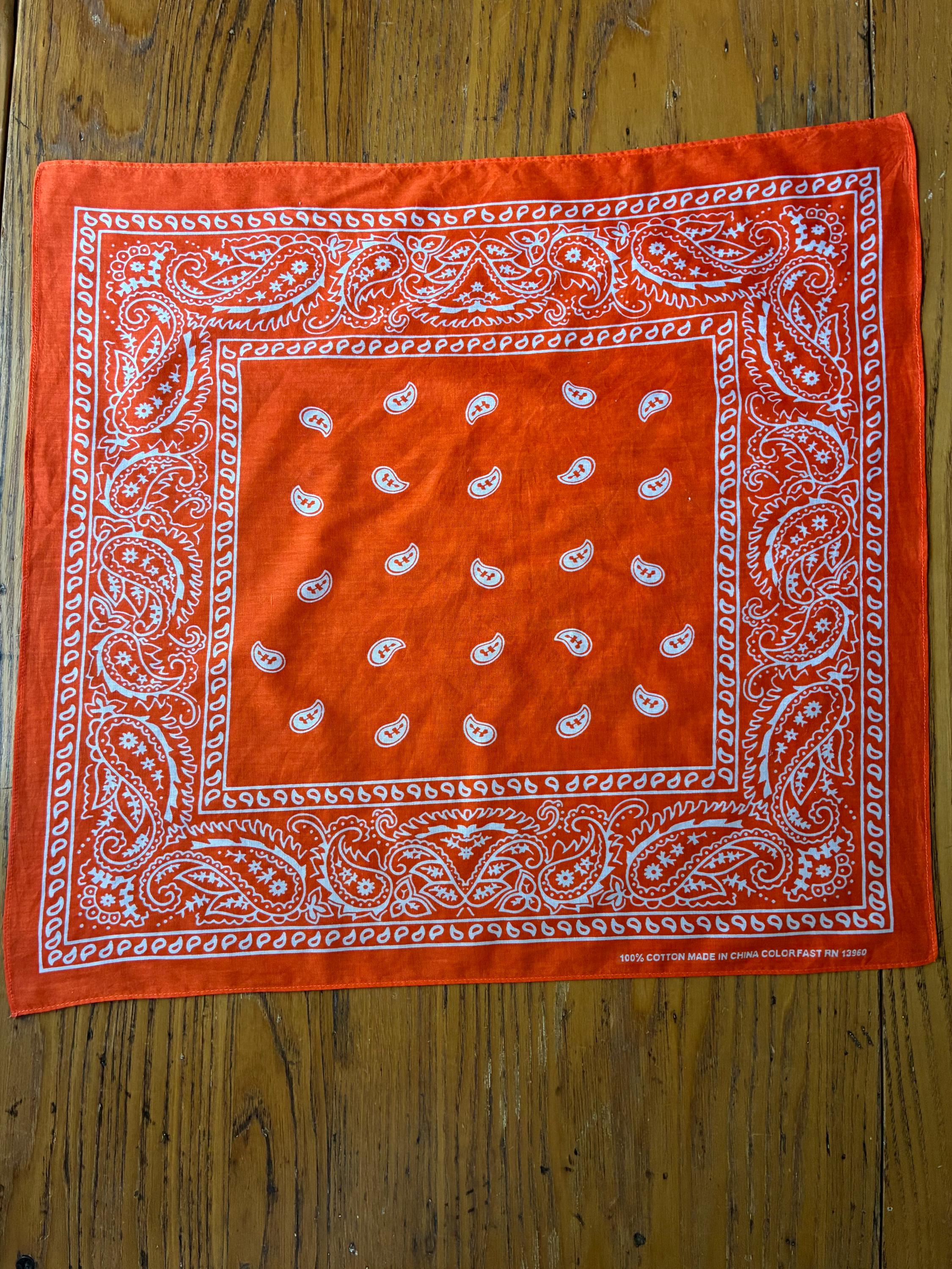 Retro 80s Bandana - Etsy