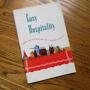 Vintage Coke, 1951 Easy Hospitality Recipe Booklet, Vintage Coca-Cola, Vintage Cookbook, Coke Collectibles