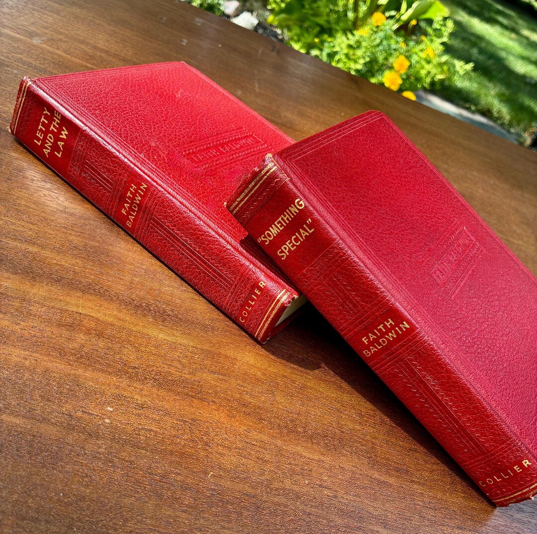 Set of 2 Faith Baldwin Books, 1940s, Letty and the
