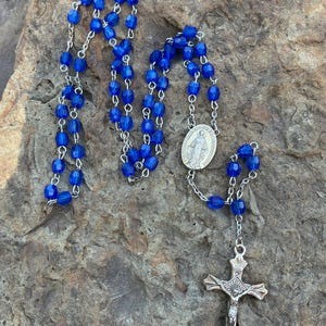 Inri Vintage Rosary - Etsy