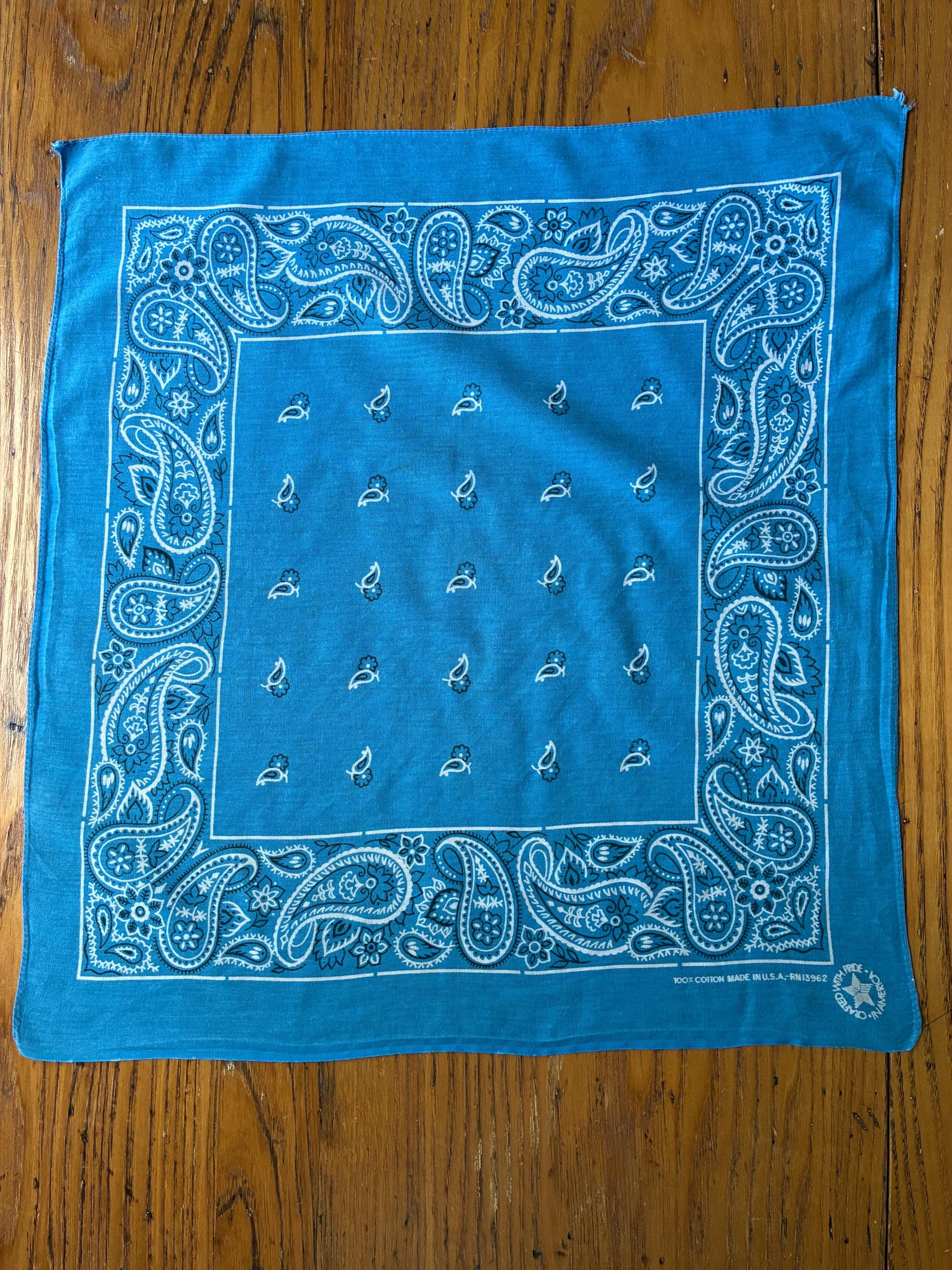 60S VINTAGE BANDANA キムタク 60's Mens Bandana - Etsy