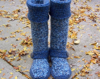 Crochet Boots, Custom Made