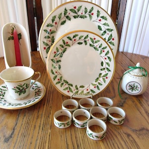 Vintage Lenox Holiday - Etsy