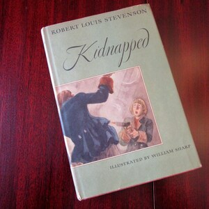 Kidnapped, By Robert Louis Stevenson, 1949 Random House New York, First Edition Book Club, Vintage Books, Collectible Books