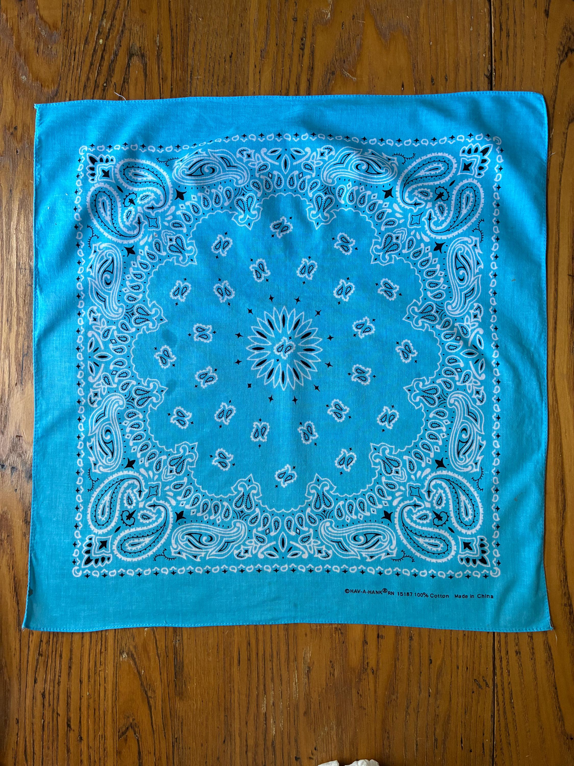Retro 80s Bandana - Etsy