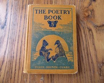 Livro de Poesia Vintage de 1926, nº 5, Primeira Edição, Ilustrado