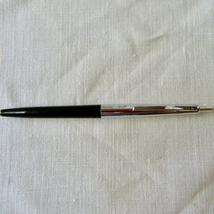 ヴィンテージ シェーファー ブラック＆クローム ボールペン