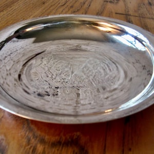 Vintage Silver Plate Bowl, Community Silver, 6 3/8&quot; x 1&quot;, Community Silver Bowl, Silver Candy Dish, Silver Trinket Bowl, Small Silver Bowl