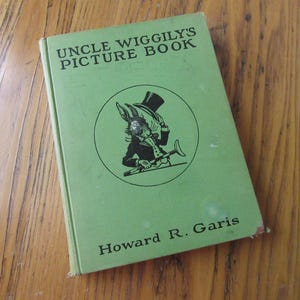 Vintage 1940 Uncle Wiggily&#39;s Picture Book, Fantastic Illustrations, Children&#39;s Book, Platt & Munk, Howard R. Garis, Collectible Book