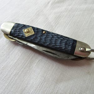 Vintage Early 1960&#39;s Camillus Cutlery Cub Scouts of America Pocket Knife, 3 Tool,Vintage Pocket Knife, Collectible Pocket Knives, Boy Scouts