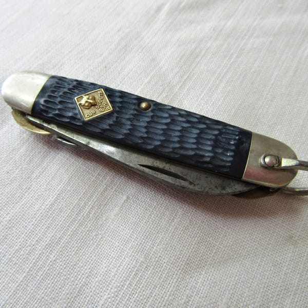 Vintage Early 1960's Camillus Cutlery Cub Scouts of America Pocket Knife, 3 Tool,Vintage Pocket Knife, Collectible Pocket Knives, Boy Scouts