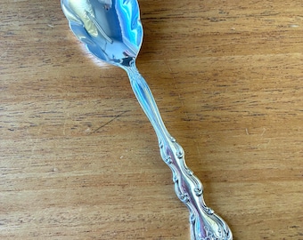 Vintage International Silverplate Sugar Spoon, Interlude Pattern, Silverplate Sugar Spoon, Vintage Silverware