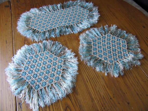 Arts de la table d'occasion « napperons ronds
