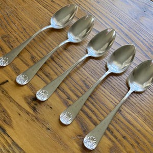 Antique Towle Mfg. Newbury MA Silver Plate Serving Spoon, Circa 1889, Antique Serving Spoon, Housewarming Gift, Wedding Gift, Silver Spoon