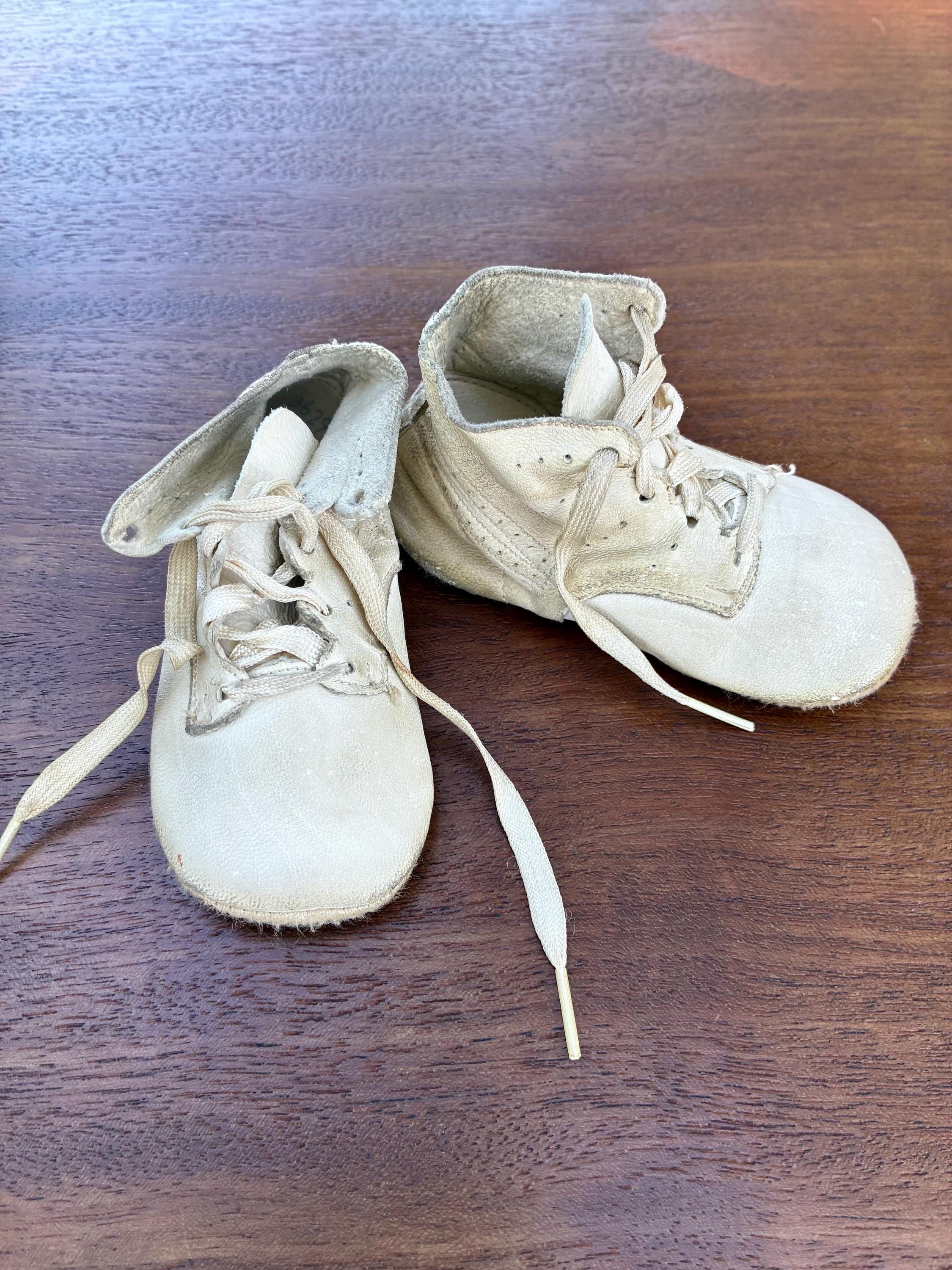 Vintage Antique Baby Shoes - Etsy Canada