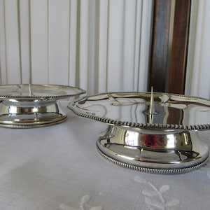 Silver candle holder - Etsy 日本
