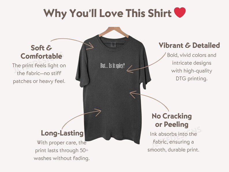 But Is It Spicy Shirt Comfort Colors Smut Reader T-Shirt for Romance Book Lovers Funny Bookish Tee for Book Club Friend Booktok Gift Idea
