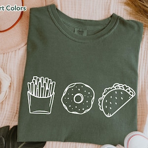 Subtle Anti Trump Shirt Anti Trump Resist FDT Tshirt Fries Donut Taco Tee Subtle FDT Sweater Anti Maga Hoodie Gift for Feminist F*ck Trump