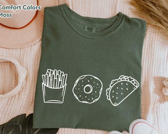 Subtle Anti Trump Shirt Anti Trump Resist FDT Tshirt Fries Donut Taco Tee Subtle FDT Sweater Anti Maga Hoodie Gift for Feminist F*ck Trump