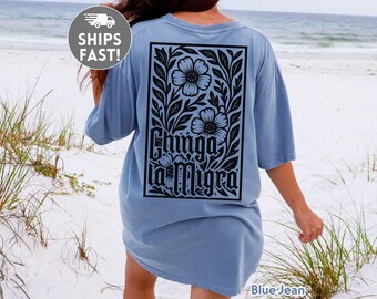Chinga La Migra Shirt Comfort Colors Mexican Political Protest Tee Immigration Immigrant Rights Activist Sweatshirt Abolish Ice Hoodie