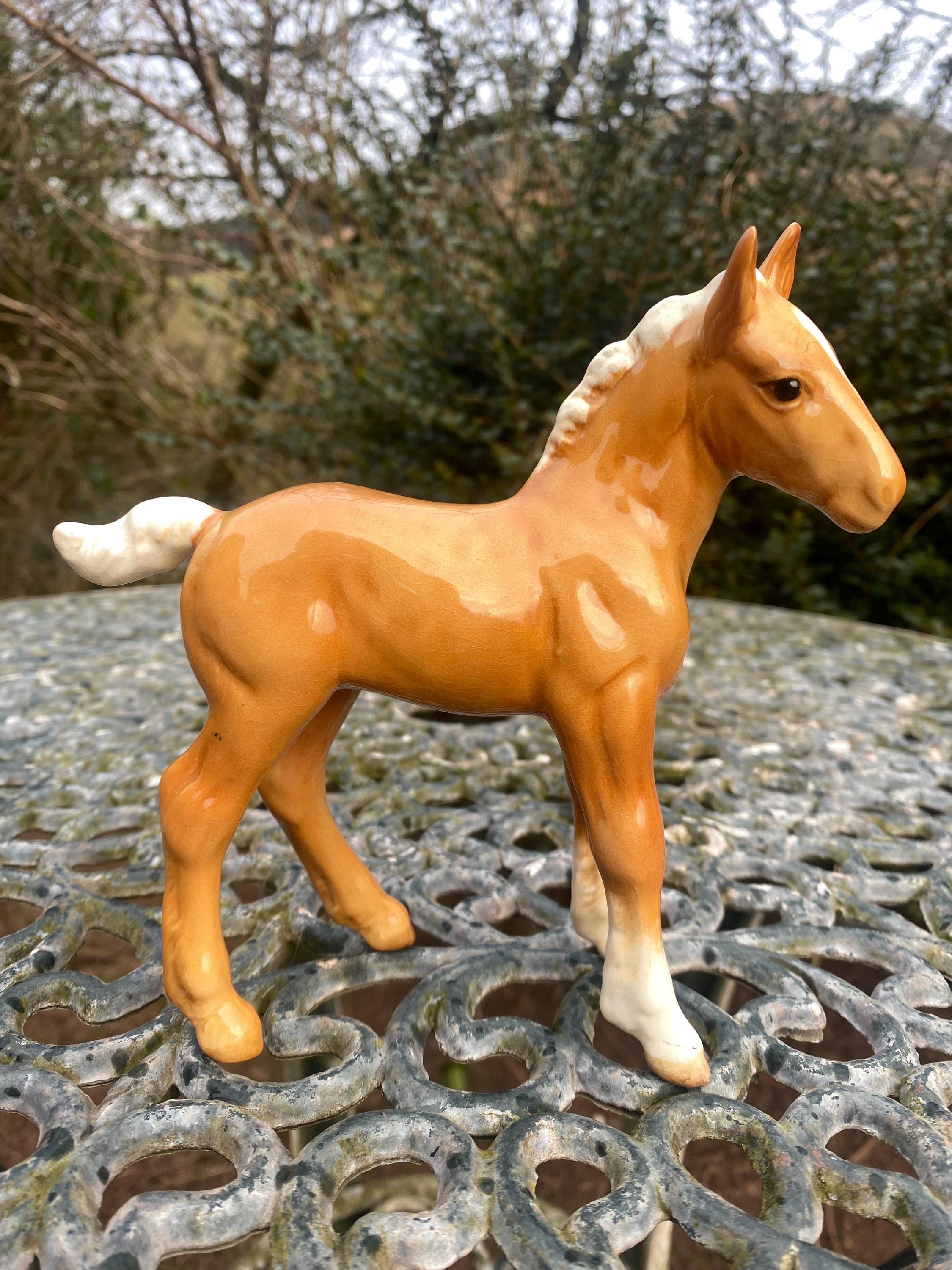 BESWICK 馬　置物 ヴィンテージ英国 Beswick ブランドの陶器 -グレーの馬