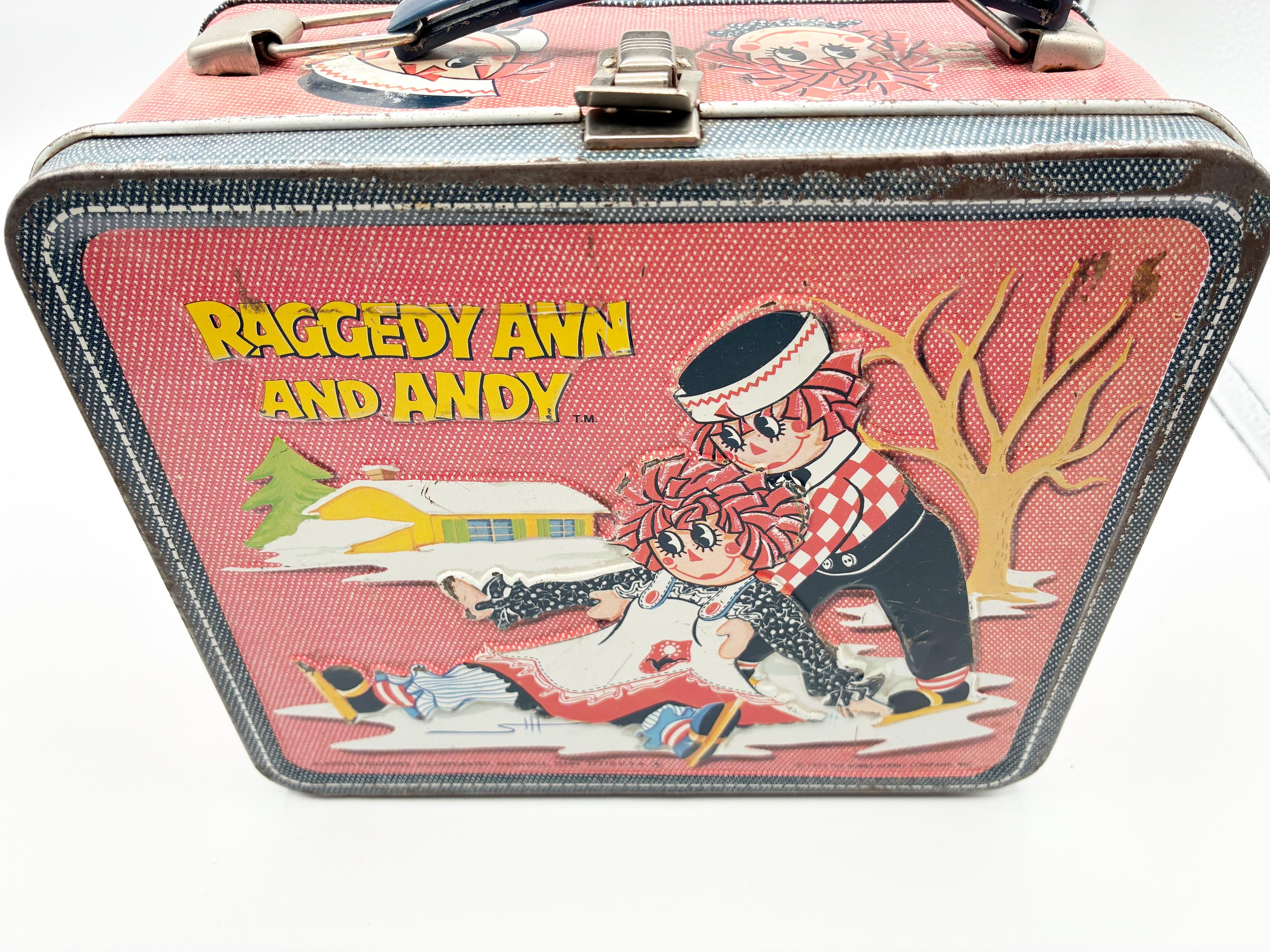 Raggedy Ann and Andy Lunchbox - Etsy