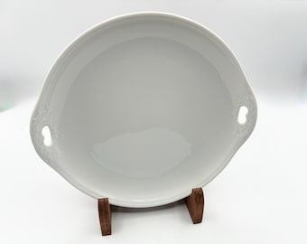 Vintage Fürstenberg Porcelain Round Handled Platter - West Germany
