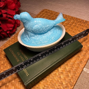   1992ロビンズネストの置物 Westmoreland Robin in Nest - Etsy