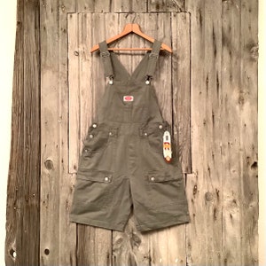 Women’s Vintage Shortalls Short Overalls Fits XS/S