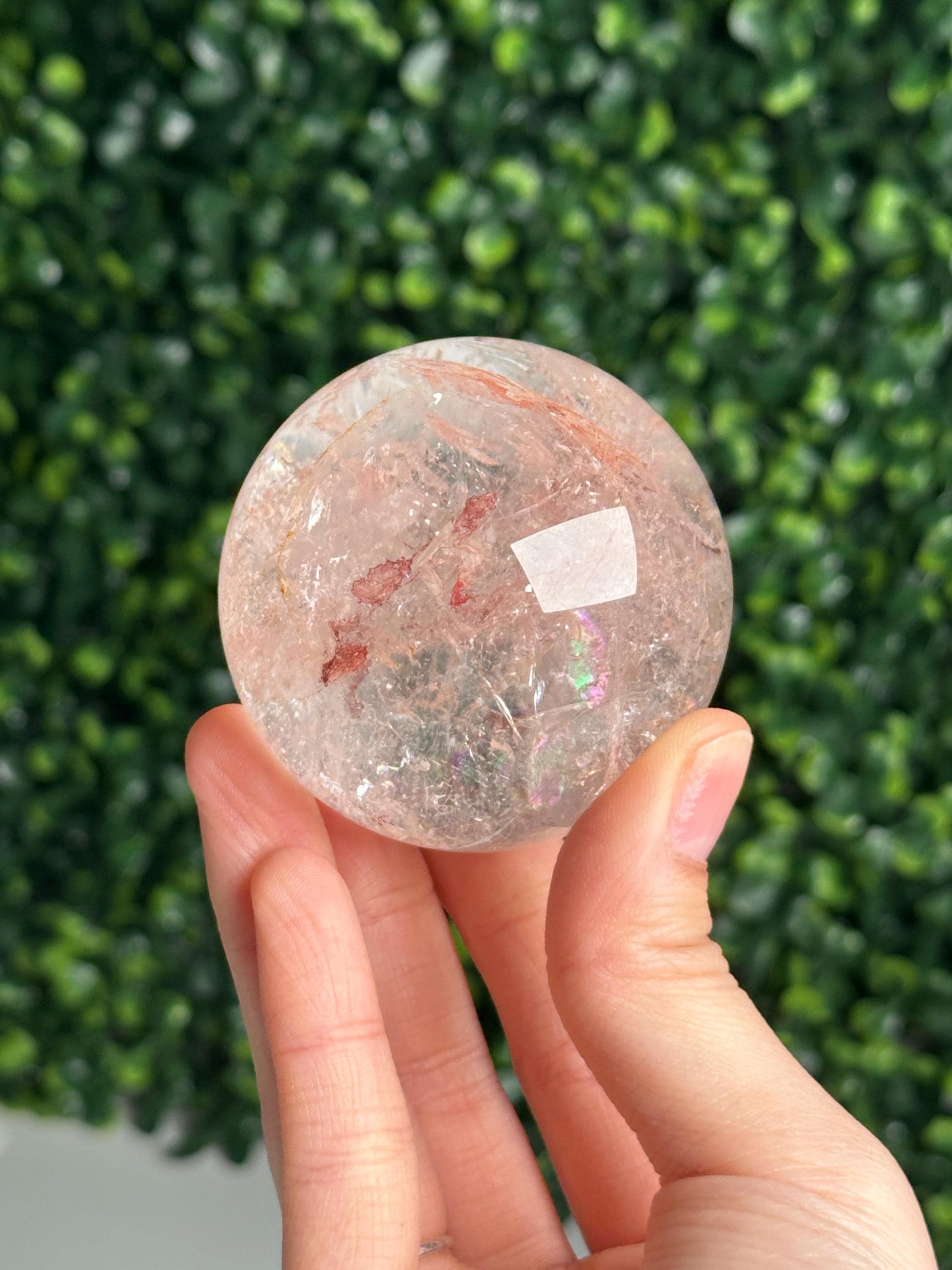 Pink Azeztulite Sphere - Etsy