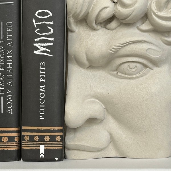 Concrete Bookends Etsy