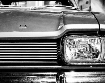 Framed Original Photograph, Vintage 1971 Ford Capri, National Motor Museum, Beaulieu, Hampshire.