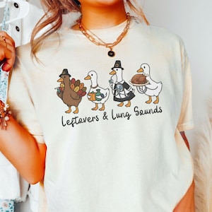 Maglietta del Ringraziamento per terapisti respiratori, maglietta con l'oca, maglietta del Ringraziamento RT, maglietta RT, maglietta per terapia respiratoria, maglietta Peds RT, regalo per rt