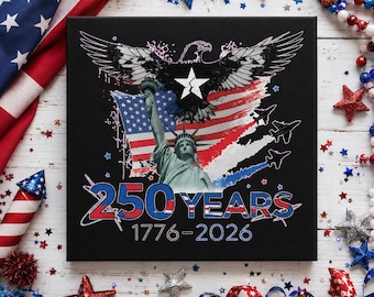 Imagen PNG del 250 aniversario de EE. UU. / Águila patriótica, Estatua de la Libertad (Descarga digital)