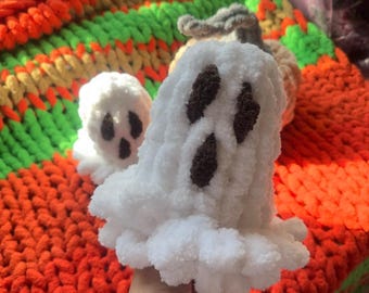 Chunky Yarn Geist Strickmuster: Einfaches Halloween Dekor (PDF-Muster)