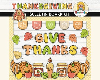 Thanksgiving Bulletin Board Printable | Fall | Classroom door decor | Turkey | Cornucopia