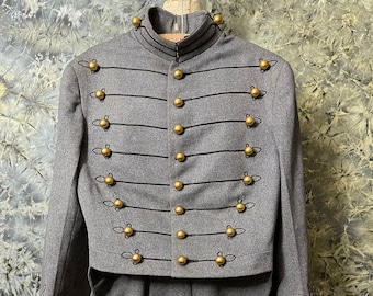 Vintage 1934 USMA West Point tunic tails coat jacket med