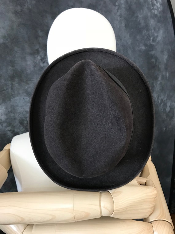Années 1950 Dobbs Fedora marron Dobbs 1950 bonnet taille 6 5/8 21 pouces f3c98e Années 1950 Dobbs Fedora marron Dobbs 1950 bonnet taille 6 5/8 21 pouces f3c98e