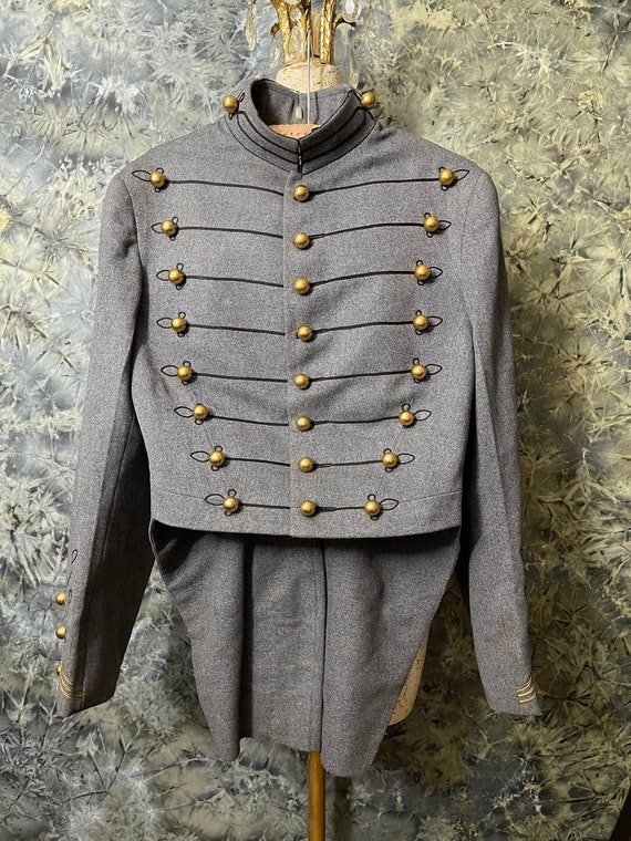Vintage 1934 USMA West Point tunic tails coat jack