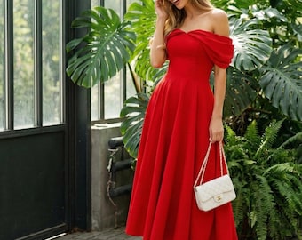 satin asymmetrical dress Gemy Maalouf | Evening Dresses