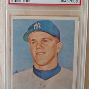 1957 Topps PSA 6 Tony Kubek rookie baseball card