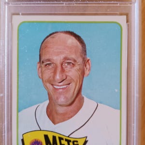 1965 Topps PSA 6 Warren Spahn baseball card