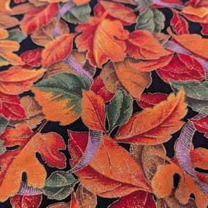 Stof herfstbladeren