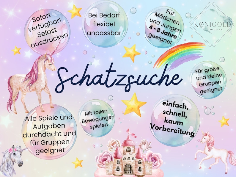 Schatzsuche Einhorn