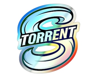 Seattle Torrent PWHL Sticker | Holographic Women's Hockey Decal | Sea Hockey Fan Gift