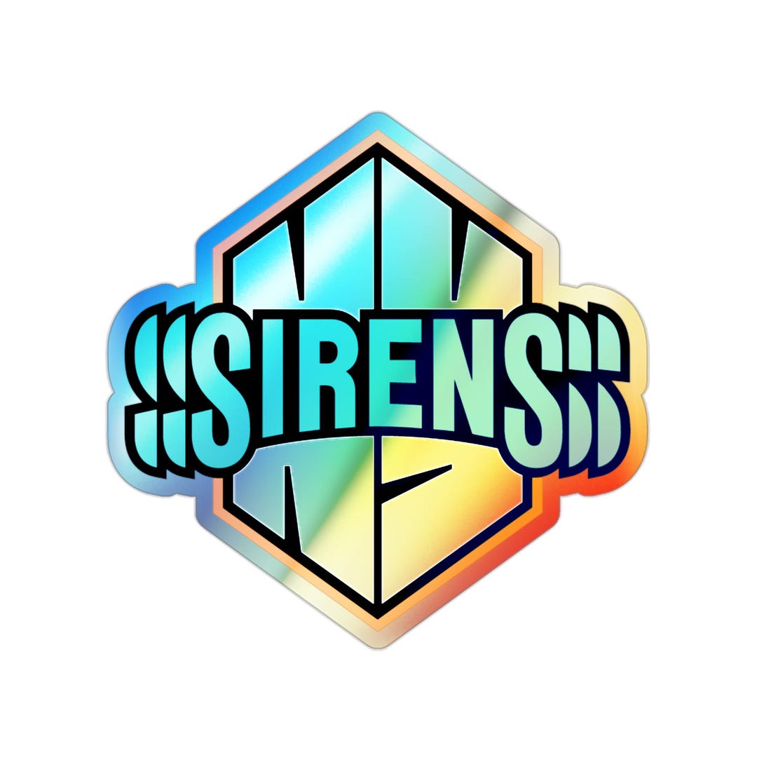 Sirens Sticker New York Sirens PWHL Sticker | Holographic Hockey Decal | NY Women's ...
