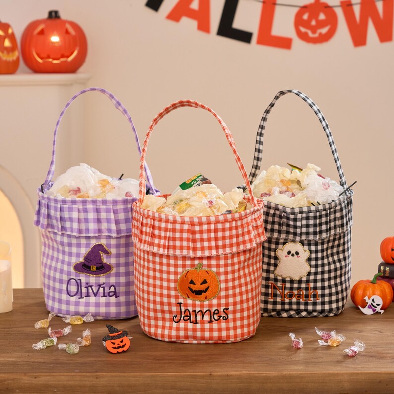 Personalized Halloween Basket